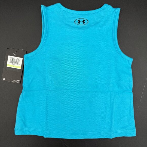 Under Armour Toddler Girls Rainbow Tank Top & Shorts Set Size 4 - Picture 4 of 8